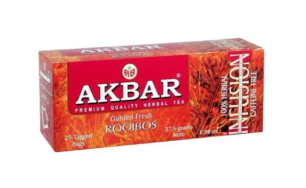 Čaj Akbar Rooibos garden fresh 25 x 1,5 g