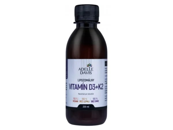 Lipozomálny vitamín D3+K2 200 ml