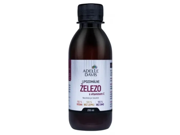 Lipozomálne železo s vitamínom C 200 ml