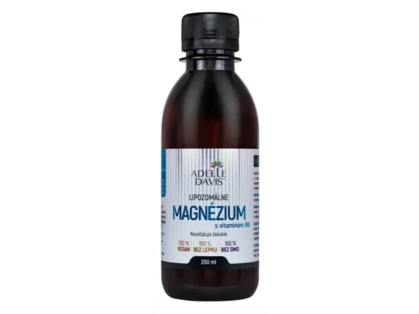 Lipozomálne magnézium s B6 200 ml