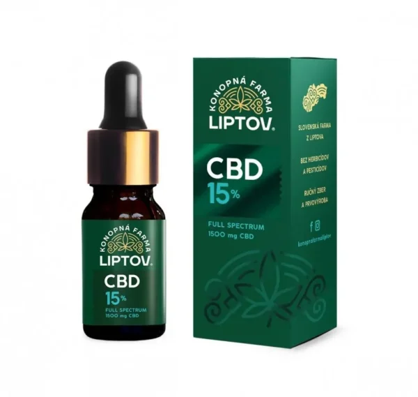 CBD olej 15% full spektrum10 ml