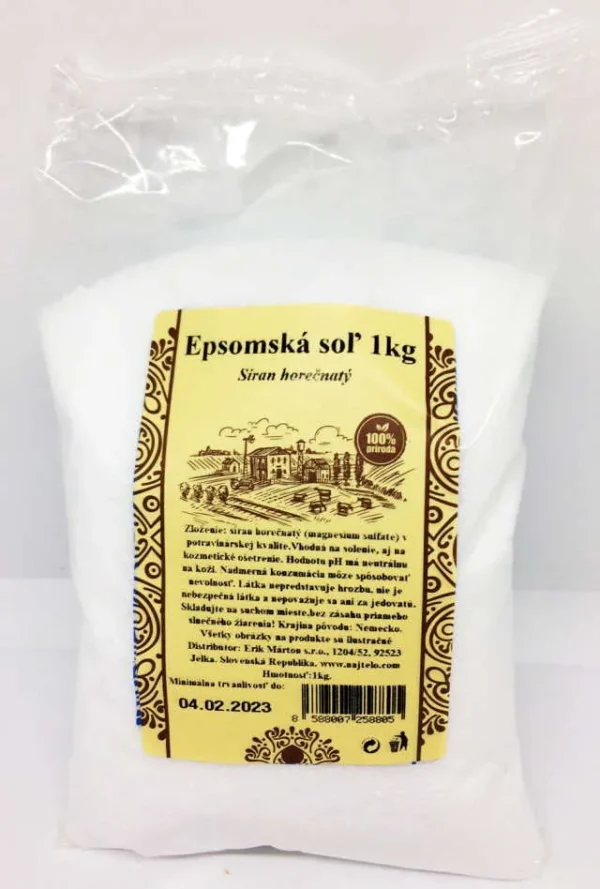 Soľ epsomská 1kg